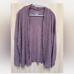 American Eagle Outfitters Lavender Cardigan